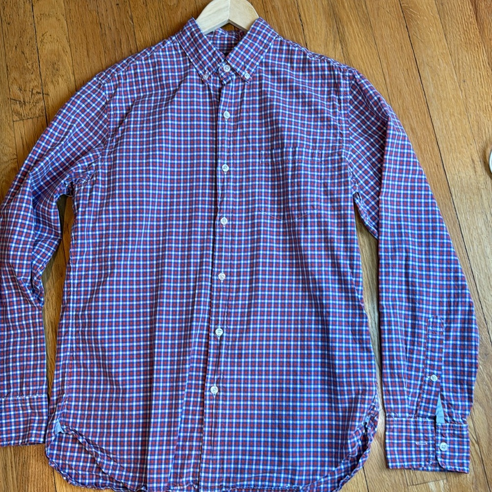 EUC JCrew SZ M Men’s Collar Shirt